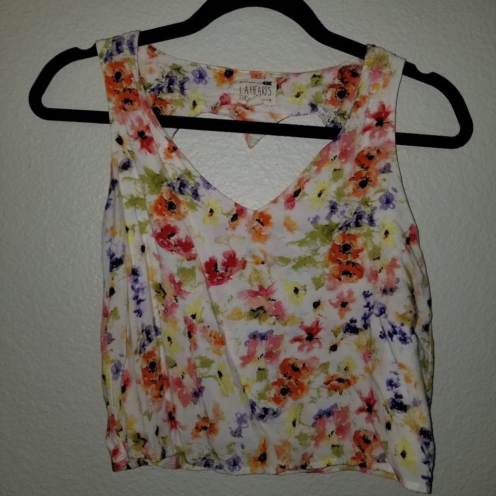 Floral Crop Top